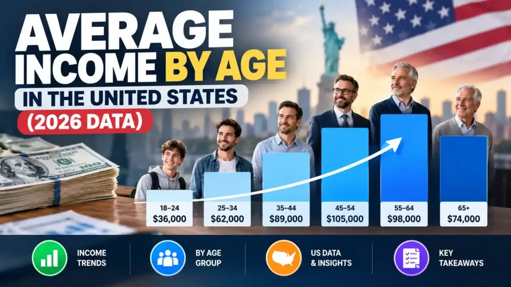 Average Income by Age in the United States (2026 Data)